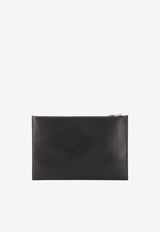 Alexander McQueen Graffiti Logo Zip Pouch Black 5604721AAQ5_1088