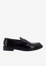 Doucal's Saddle Leather Loafers Black DU2405PHOEUY007_NN00