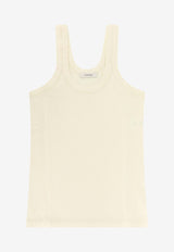 Lemaire Ribbed Tank Top Yellow TO1199LJ1016_YE500