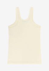 Lemaire Ribbed Tank Top Yellow TO1199LJ1016_YE500