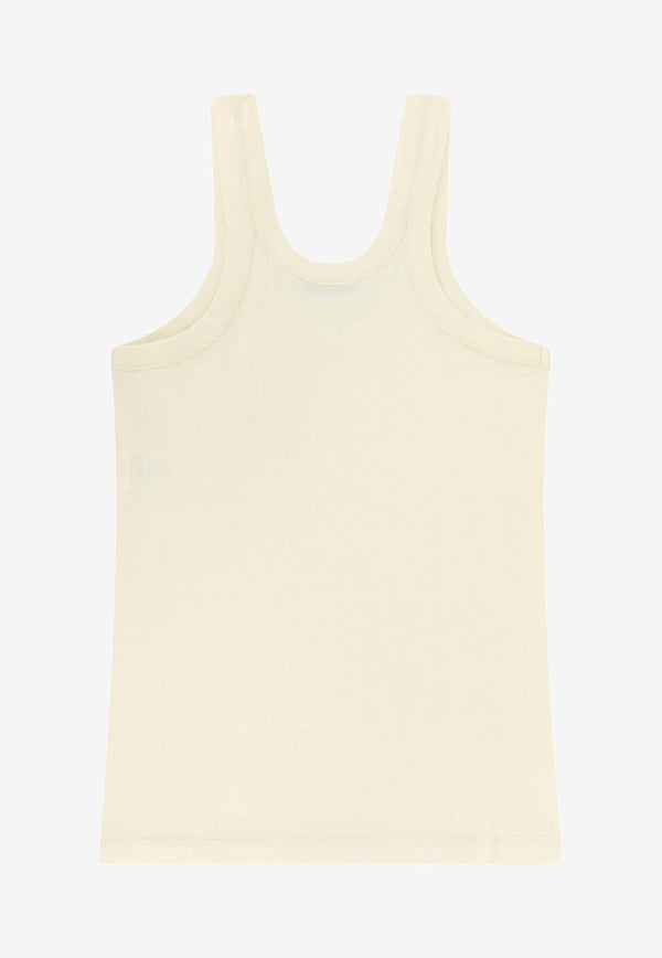 Lemaire Ribbed Tank Top Yellow TO1199LJ1016_YE500