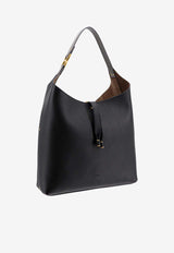 Chloé Marcie Calf Leather Shoulder Bag Black C24SS630I31_001