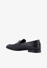 Versace La Medusa Calf Leather Loafers Black 10128731A00693_1B00V