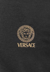 Versace Medusa Long-Sleeved T-shirt Black AUU010071A10011_A1008