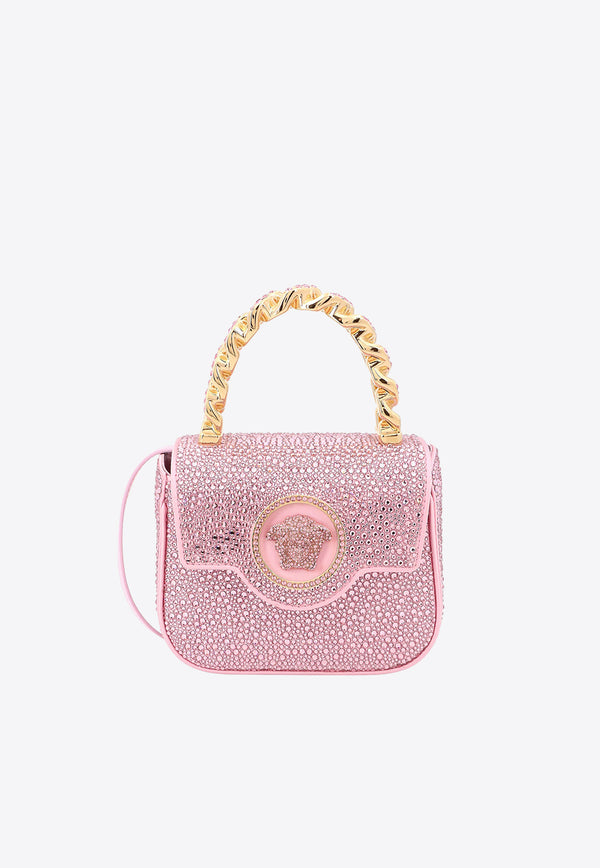 Versace Mini Medusa All-Over Rhinestones Bag 10030161A06487_1P88V Pink