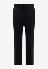 Gucci Horsebit Wool Tailored Pants Black 776315ZHW51_1000