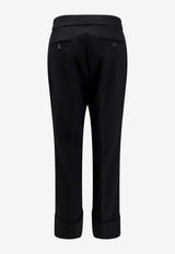 Gucci Horsebit Wool Tailored Pants Black 776315ZHW51_1000