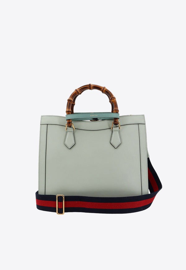 Gucci Medium Diana Top Handle Bag Green 678842FACPO_3442