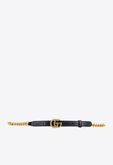 Gucci GG Marmont Thin Chain Belt Black 7601680YAQT_1173