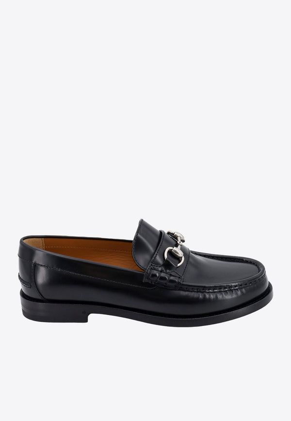 Gucci Horsebit-Emblemed Leather Loafers 77666017X00_1000