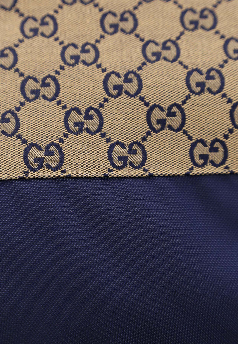 Gucci Logo Monogram Zip-Up Jackets Blue 770762ZAPDX_4433