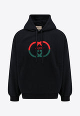 Gucci Interlocking G Hooded Sweatshirt Black 721427XJF5T_1868