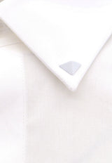 Valentino Button-Down Long-Sleeved Shirt 4V3AB29C4WW_0BO