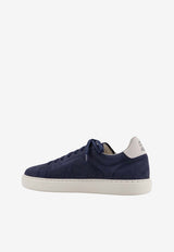 Brunello Cucinelli Suede Low-Top Sneakers Blue MZUDBTJ264_CFX60