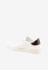 Valentino VLTN Open Leather Sneakers White 4Y2S0830PST_A01