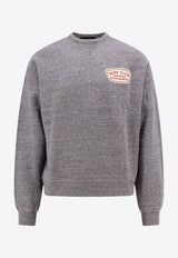 Dsquared2 Surf Club Patch Sweatshirt Gray S74GU0772S25463_860M