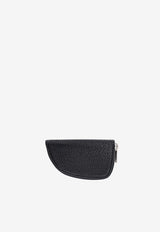 Burberry Shield Grained Leather Coin Purse Black 8083419_A1189