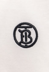 Burberry Logo-Embroidered Crewneck T-shirt 8084015_A1464