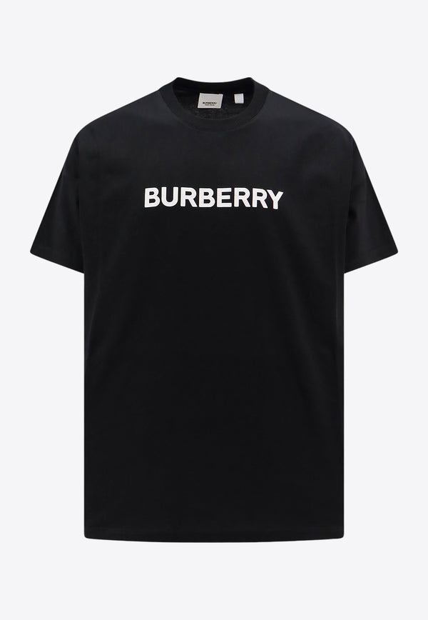 Burberry Logo Print Crewneck T-shirt Black 8084233_A1189
