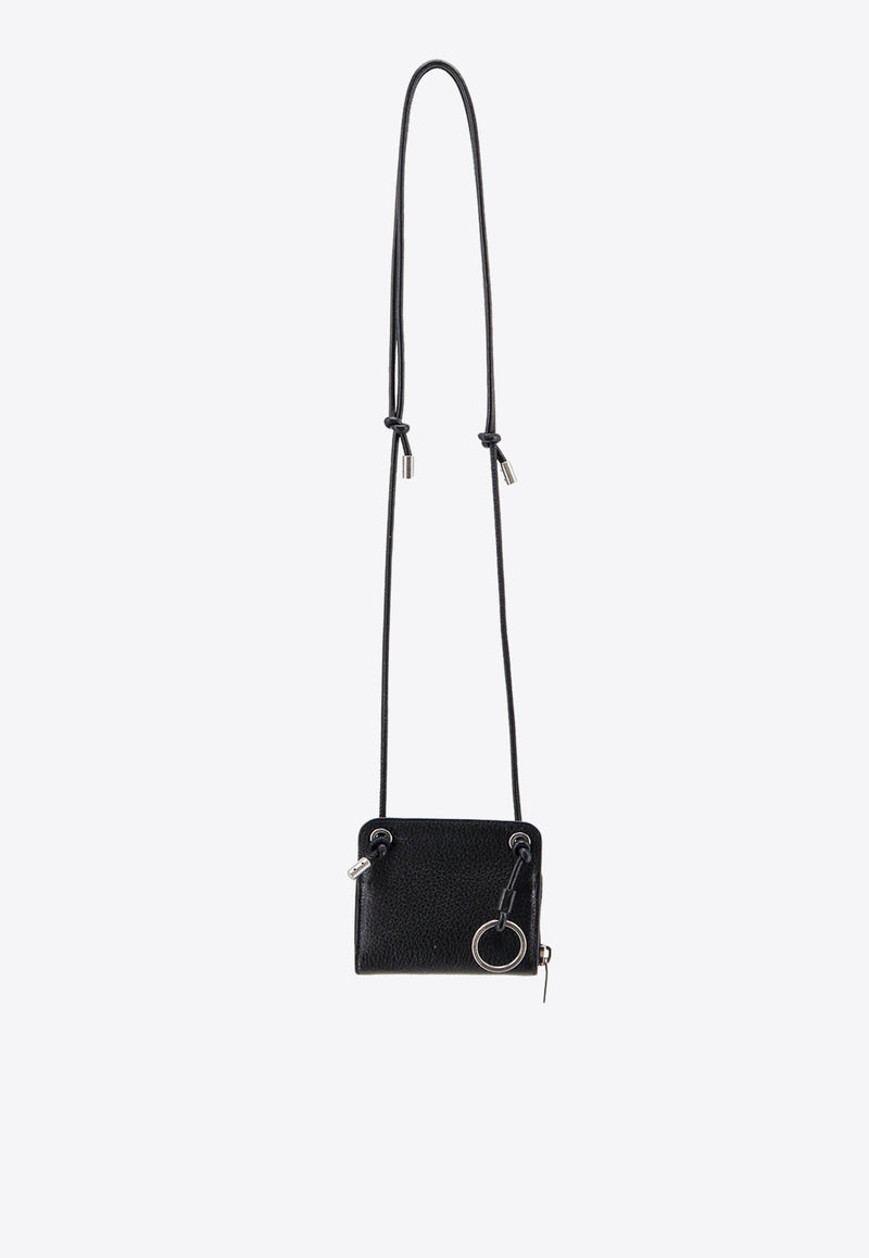 Saint Laurent Lanyard Leather Cardholder 778008AADAS_1000