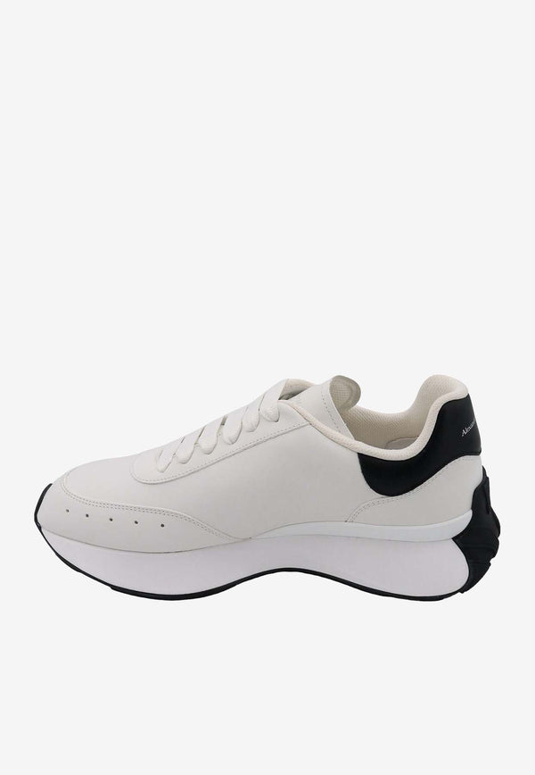 Alexander McQueen Sprint Low-Top Sneakers White 782630WIDN5_9061