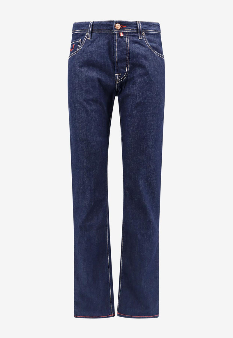 Jacob Cohen Basic Straight-Leg Jeans Blue UQE0440S3735_171D