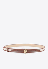 Burberry TB Buckle Canvas Belt Beige 8044267_A1395