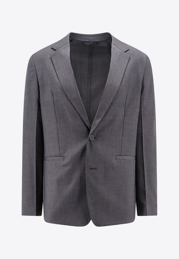 Givenchy Wool Single-Breasted Blazer BM30EY154W_030