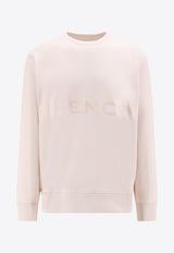 Givenchy Embroidery Logo Crewneck Sweatshirt BMJ0HA3Y8M_657