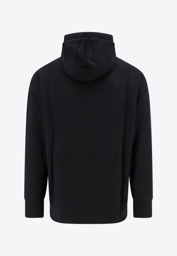 Givenchy 4G Logo Hooded Sweatshirt Black BMJ0HC3YEL_001