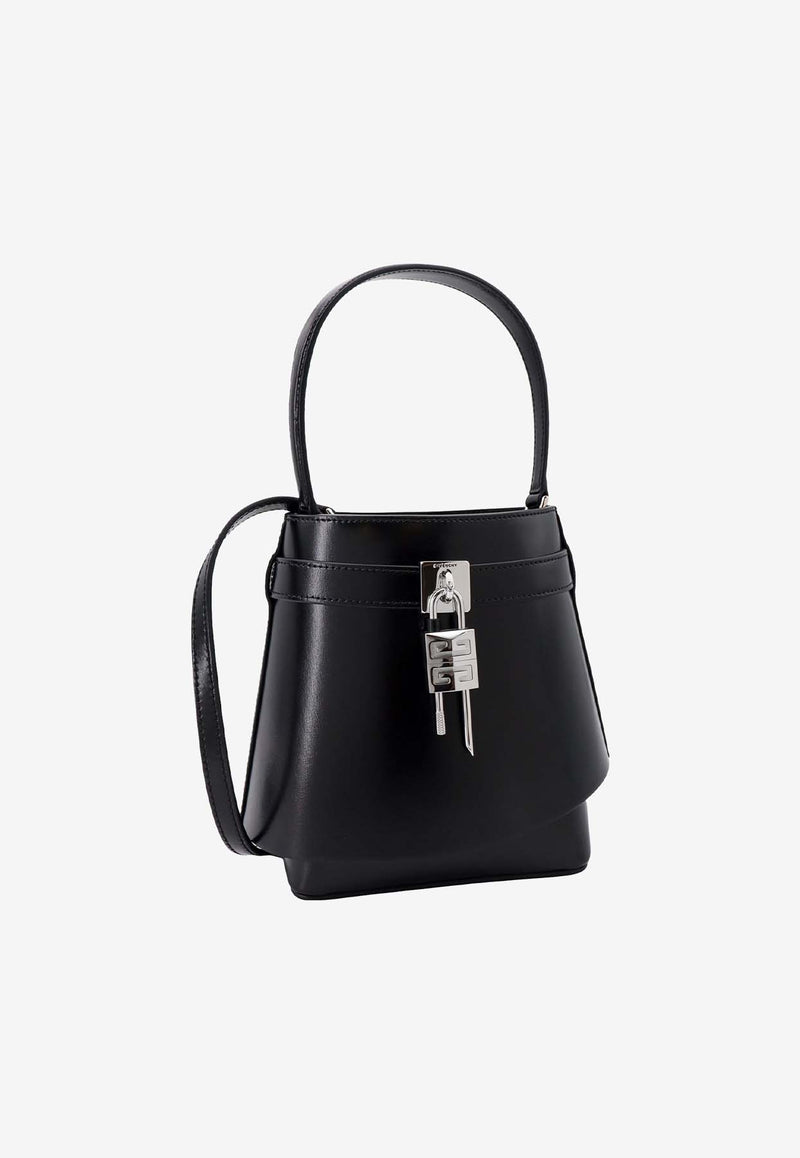 Givenchy Shark Lock Leather Bucket Bag BB50WGB00D_001