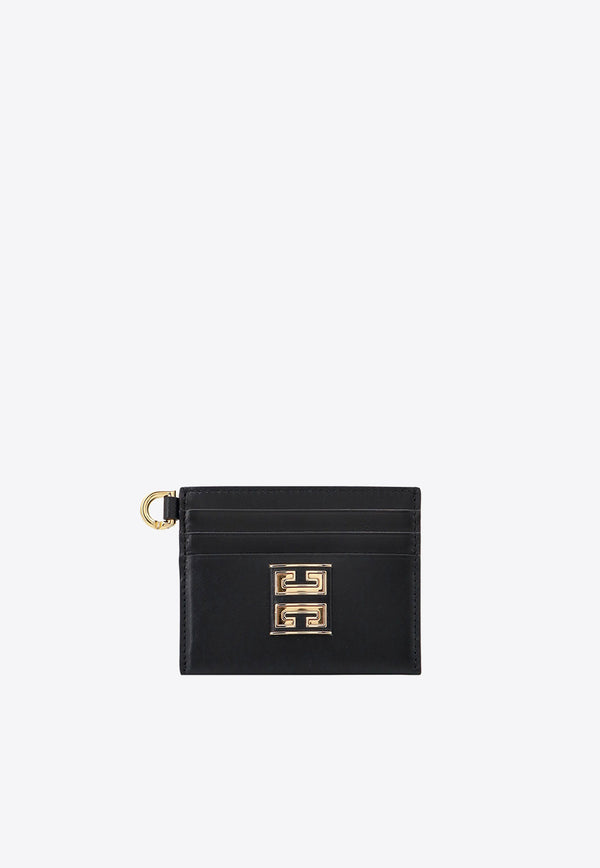 Givenchy 4G Plaque Leather Cardholder Black BB60MMB20A_001