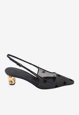 Givenchy G Cube 50 Mesh Slingback Pumps BE402LE1S5_001