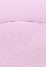 PINKO Bow-Sleeved Mini Dress Pink 1032237624_N98