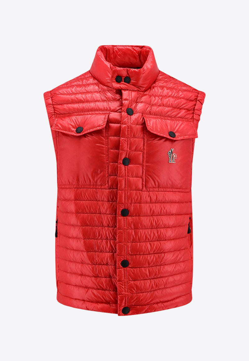 Moncler Grenoble Ollon Down Vest Red 0971A00014539YL_45I