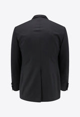 Tagliatore Single-Breasted Wool Tuxedo Suit Black SFNA18A01060001_N5012