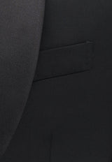 Tagliatore Single-Breasted Wool Tuxedo Suit Black SFNA18A01060001_N5012