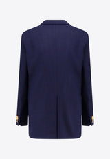 Tagliatore Jasmine Double-Breasted Blazer Blue JASMINE10B_EB811