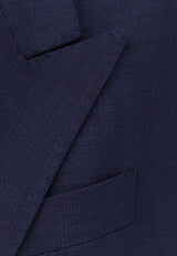 Tagliatore Jasmine Double-Breasted Blazer Blue JASMINE10B_EB811