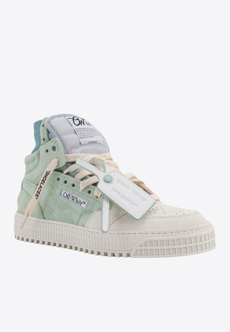 Off-White Off Court 3.0 High-Top Suede Sneakers Blue OWIA112S24LEA003_0152