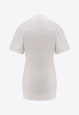 Off-White Arrow Twisted T-shirt Dress OWDB514S24JER001_0101