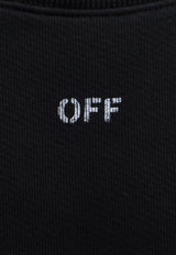 Off-White Logo print Organic Sweatshirt OMBA070C99FLE001_1001