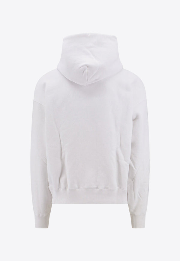 Off-White Off print Hooded Sweatshirt White OMBB085C99FLE010_0110