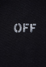 Off-White Off Stamp Skate Hooded Sweatshirt Black OMBB085C99FLE010_1001