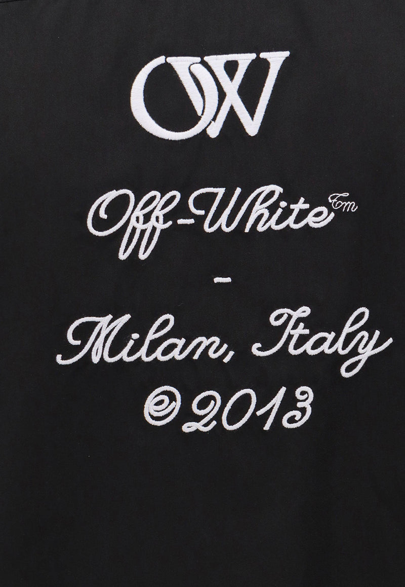 Off-White 23 Logo Shirt OMGE004S24FAB002_1001