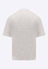 Off-White OFF Stamp Crewneck T-shirt White OMAA120S24JER005_0110
