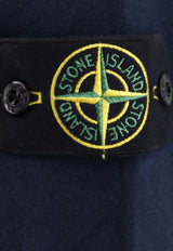 Stone Island Compass Patch Crewneck Sweater Blue 8015540B2_A0020