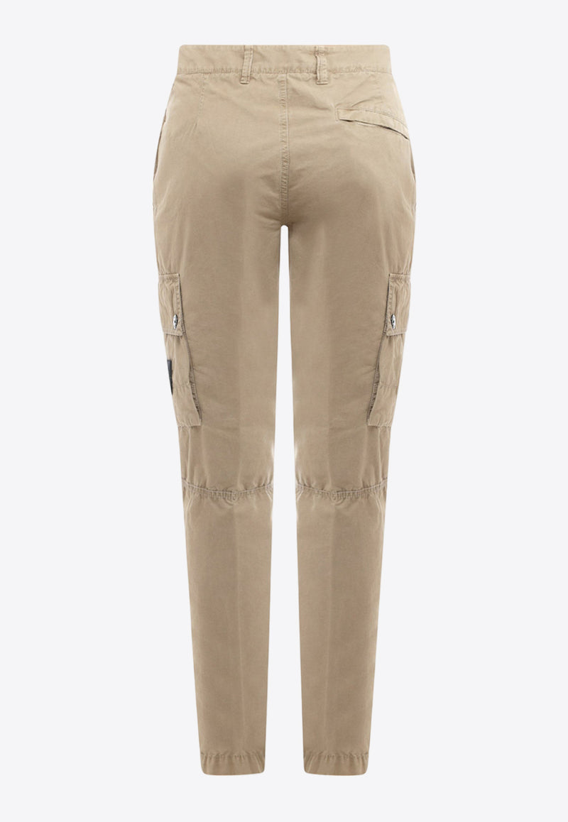 Stone Island Tapered-Leg Cargo Pants Beige 8015303WA_V0195