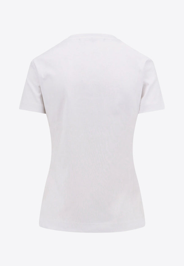 Dolce & Gabbana Logo-Embroidered Interlock T-shirt F8T00ZGDB5U_W0800