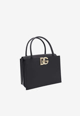 Dolce & Gabbana 3.5 Calf Leather Top Handle Bag Black BB7587AW576_80999